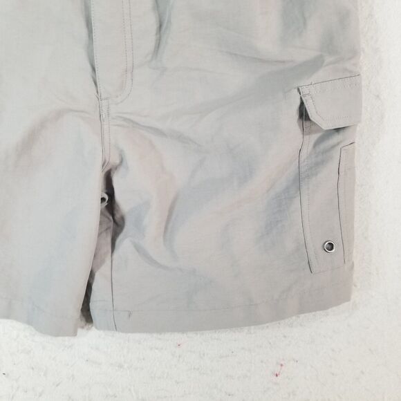 Reel Legends cargo hiking shorts Men's medium gray comfort waist outdoor fishing - Picture 5 of 14